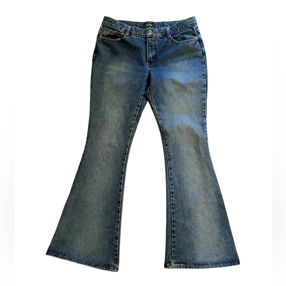 Vintage Garage Flare Jeans 11